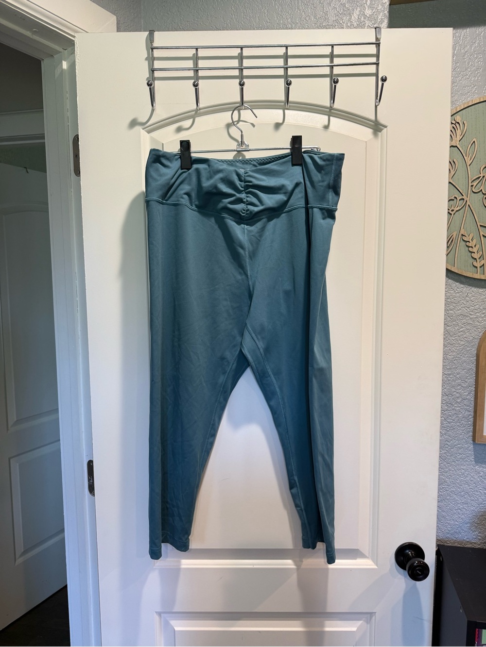 Victoria's Secret Teal High-Waist Leggings